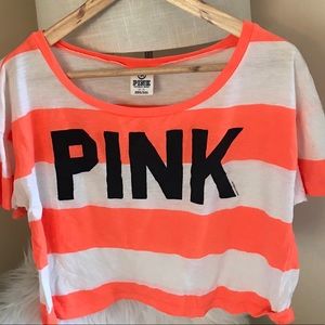 VS Pink crop top